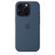 Чохол-накладка Apple iPhone 16 Pro Silicone Case with MagSafe - Denim (MYYK3) 322317 фото 2