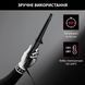 Плойка Rowenta x Karl Lagerfeld Conical Curler, конусна, 40Вт, 120-200С, турмалін, чорний (CF324LF0) 369013 фото 10