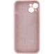 Чохол Silicone Case Full Camera Protective (AA) NO LOGO для Apple iPhone 13 (6.1") Рожевий / Pink Sand 288680 фото 4