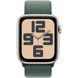 Смарт-годинник Apple Watch SE 2024 GPS 44mm Starlight Aluminium Case With Lake Green Sport Loop MXEW3 330605 фото 2