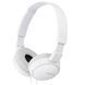 Навушники Sony MDR-ZX110 (MDRZX110W.AE) White 321608 фото 6