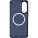 Чохол Ummi Colorful with MagSafe для Samsung Galaxy S25 Edge Синій / Navy Blue 401965 фото 3