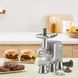 М'ясорубка Tefal HV10 8in1, 2200Вт, 5.5кг/хв, 3 решітки, насадка для ковбас, кеббе, 3 терки, метал (NE858D38) 370723 фото 8