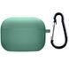 Силіконовий футляр з мікрофіброю для навушників Airpods 3 Зелений / Pine Needle 344993 фото 1