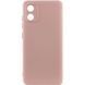 Чохол TPU GETMAN Liquid Silk Full Camera для Motorola Moto E13 Рожевий / Pink Sand 323846 фото 1