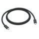 Кабель Apple Thunderbolt 5 Pro USB-C Cable 1m (MC9C4) Black 348405 фото 2