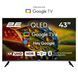 Телевізор 43" 2E QLED 4K 60Hz Smart Google TV Black (2E-43A77Q) 363302 фото 1
