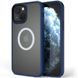 TPU+PC чохол Metal Buttons with MagSafe для Apple iPhone 13 (6.1") Синій 250408 фото 1