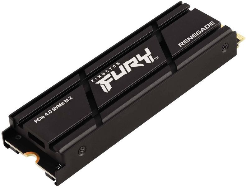 Накопичувач SSD Kingston M.2 4TB PCIe 4.0 Fury Renegade + радіатор (SFYRDK/4000G) 369866 фото