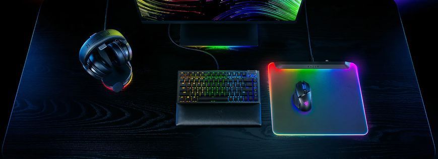 Ігрова поверхня Razer Firefly V2 Pro, М (360х278х4мм), RGB, чорний (RZ02-04920100-R3M1) 375812 фото