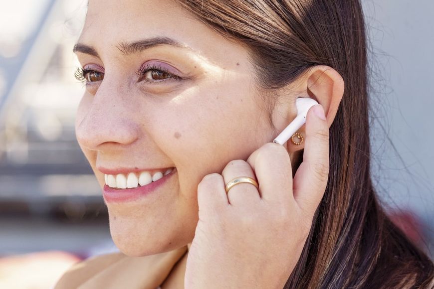 Навушники Trust Nika Touch True Wireless Mic White 361961 фото