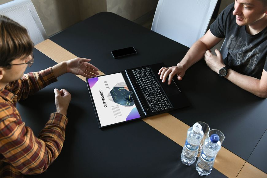 Ноутбук 2E Imaginary 15.6" FHD IPS AG, Intel i7-1355U, 16GB, F512GB, UMA, DOS, Чорний (NL57AU-15UA30) 371230 фото