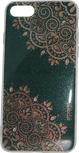 Чохол-накладка iPhone 7 Beckberg Golden Faith Series Green 69430 фото
