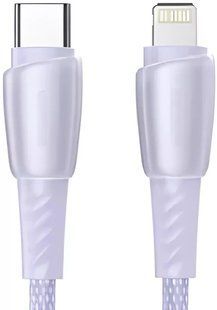 Кабель Essager Rainbow Type C to Lightning 3A Fast Charging USB Cable 1m (EXCTL-CH05) Purple 314589 фото