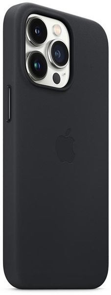 Чохол-накладка Apple iPhone 13 Pro Leather Case with MagSafe - Midnight (MM1H3) 216621 фото