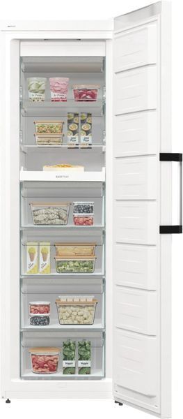 Морозильна камера Gorenje, 185.5x59.5х66.3, 280л, 1дв., A++, NF, диспл зовн., інвертор, білий (FN619EAW6) 376063 фото