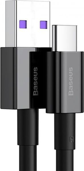 Кабель Baseus Superior Series Type-C 66W (CATYS-A01) Black 2m 246371 фото