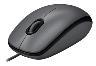 Миша LOGITECH Mouse M100 Чорний - USB - AKOYA HANGTAB BOX M100 306859 фото