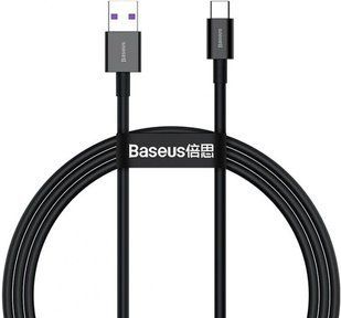 Кабель Baseus Superior Series Type-C 66W (CATYS-A01) Black 2m 246371 фото