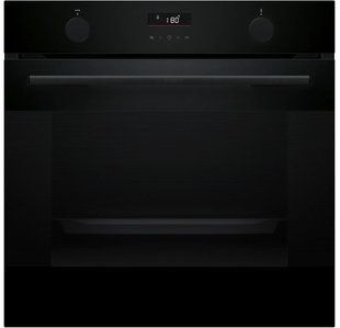 Духова шафа Bosch електрична, 76л, A, дисплей, конвекція, телескопічні направляючі, чорний 390007 фото