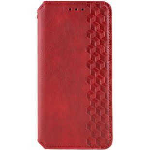 Шкіряний чохол книжка GETMAN Cubic (PU) для Samsung Galaxy A14 4G/5G Червоний 269048 фото
