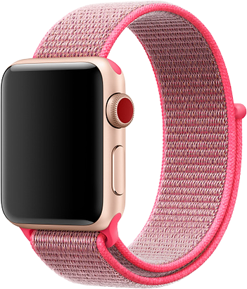 Ремінець Apple Watch 38mm Sport Loop - Hot Pink (MRHR2) 123500 фото