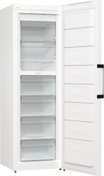 Морозильна камера Gorenje, 185.5x59.5х66.3, 280л, 1дв., A++, NF, диспл зовн., інвертор, білий (FN619EAW6) 376063 фото