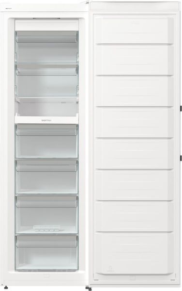 Морозильна камера Gorenje, 185.5x59.5х66.3, 280л, 1дв., A++, NF, диспл зовн., інвертор, білий (FN619EAW6) 376063 фото