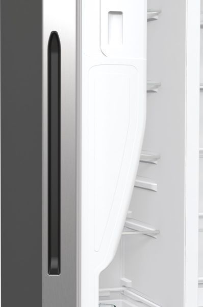 Холодильник SBS Gorenje, 179х70х92см, 2 двері, 376(190)л, А++, NF+, Інв., Зона св-ті, диспенсер, генератор льоду, Зовн. Диспл, нерж (NRR9185ESXL1) 374886 фото