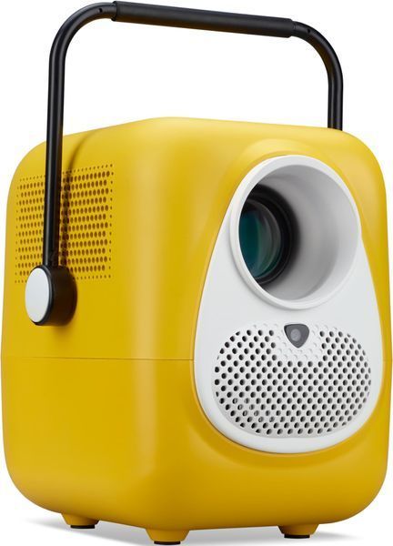 Проєктор AOpen QF23s FHD, 250 lm, LED, 1.26, WiFi, жовтий, Whale TV 379773 фото
