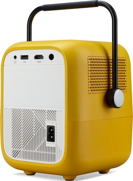 Проєктор AOpen QF23s FHD, 250 lm, LED, 1.26, WiFi, жовтий, Whale TV 379773 фото