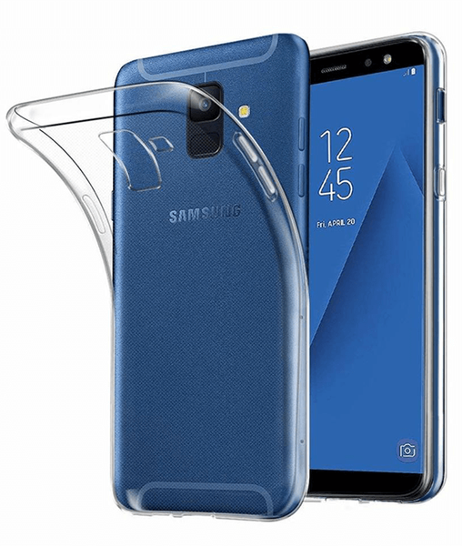 Чохол-накладка Samsung J610 (J6 Plus-2018) Ultra Thin Air Case Transparent 127359 фото