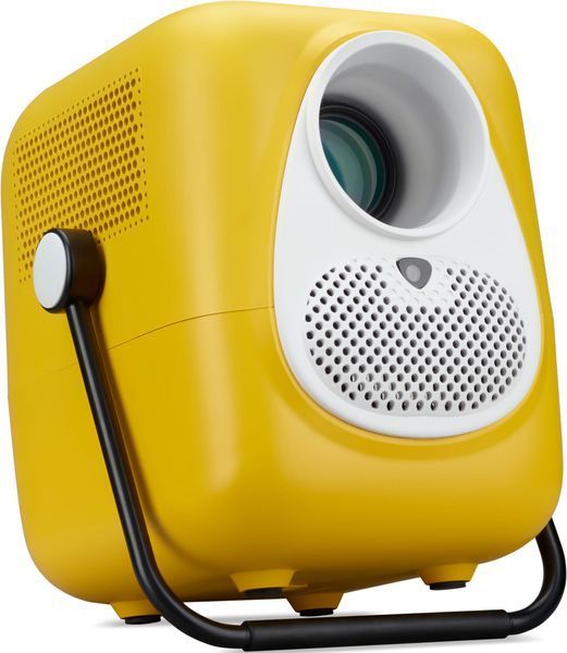 Проєктор AOpen QF23s FHD, 250 lm, LED, 1.26, WiFi, жовтий, Whale TV 379773 фото