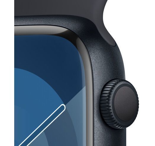 Смарт-годинник Apple Watch Series 9 GPS + LTE 45mm Midnight Aluminum Case With Midnight Sport Band S/M MRMC3 281660 фото