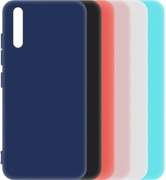 Чехол-накладка Huawei P Smart S/Y8p Full Soft Case Blue 156416 фото