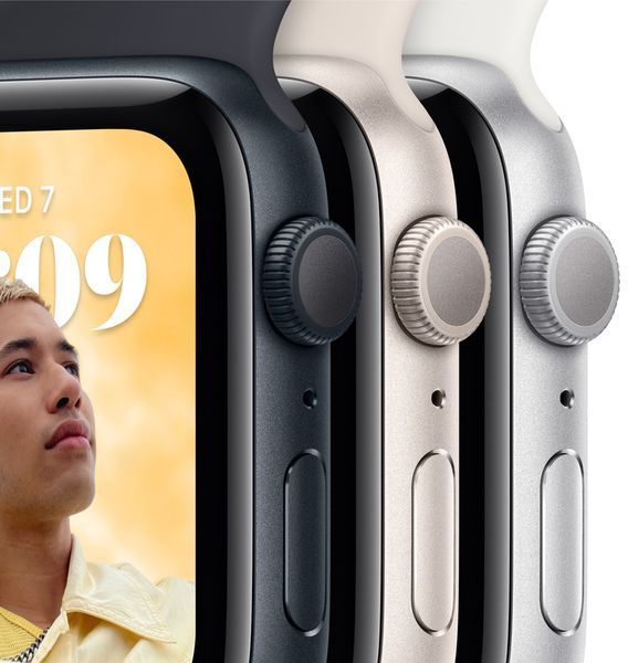Смарт-годинник Apple Watch SE2 GPS 40mm Midnight Aluminium Case With Sport Band M/L MR9Y3 278741 фото