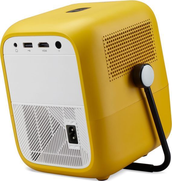 Проєктор AOpen QF23s FHD, 250 lm, LED, 1.26, WiFi, жовтий, Whale TV 379773 фото