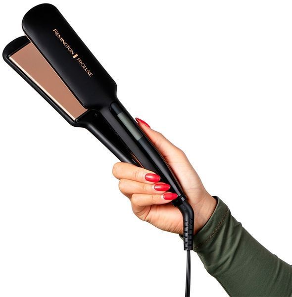 Випрямляч для волосся REMINGTON S9150B PROluxe Midnight Wide Plate Straightener 323373 фото