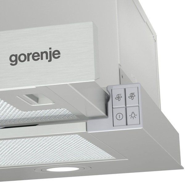 Витяжка Gorenje телескопічна, 60см, 450м.куб/год, нерж (TH62E4X) 374217 фото