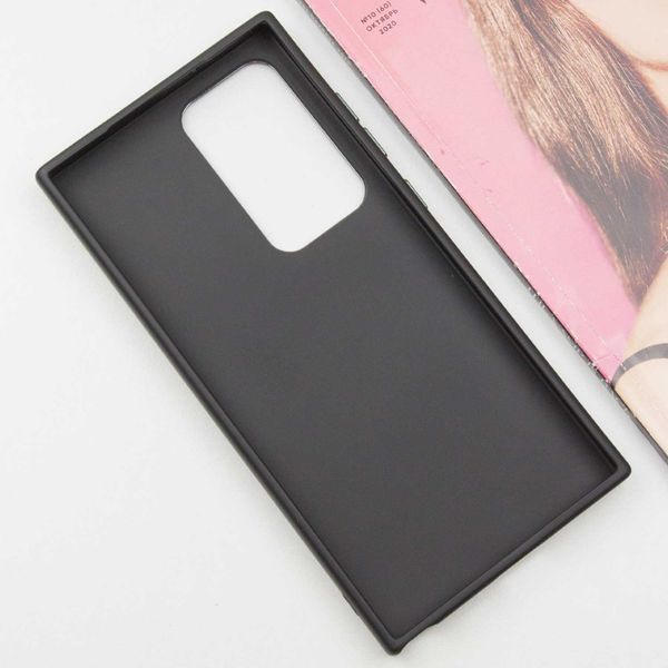 TPU чохол Bonbon Metal Style для Samsung Galaxy S24 Ultra Чорний / Black 284980 фото