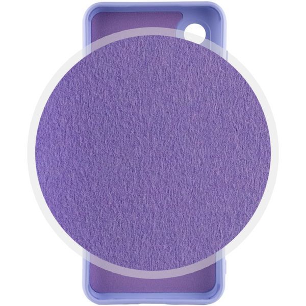 Чохол Silicone Cover Lakshmi Full Camera (A) для Samsung Galaxy A03 Core Бузковий / Dasheen 248683 фото