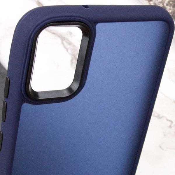 Чохол TPU+PC Lyon Frosted для Samsung Galaxy A07 Black 406228 фото