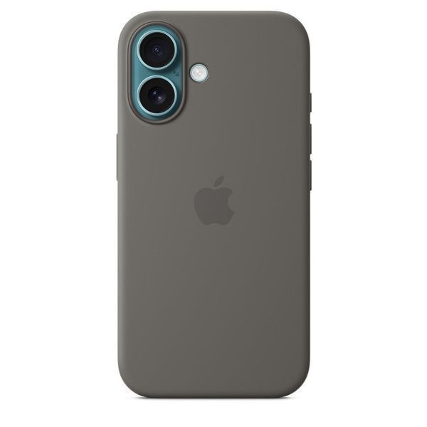 Чохол-накладка Apple iPhone 16 Plus Silicone Case with MagSafe - Stone Gray (MYYC3) 322318 фото