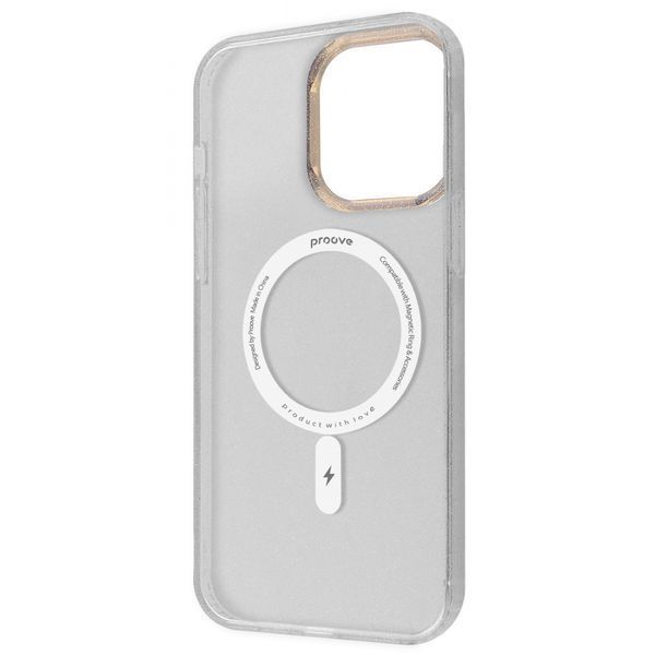 Чохол Proove Cuprum Case with Magnetic Ring iPhone 15 Pro Max cream 344369 фото