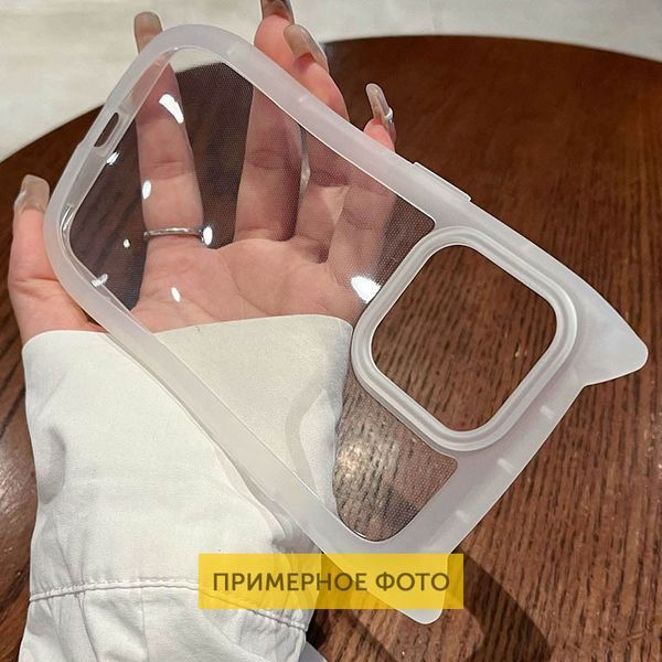 Чохол TPU Cat для Apple iPhone 16e (6.1") Transparent 359096 фото
