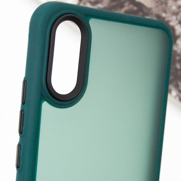 Чохол TPU+PC Lyon Frosted для Xiaomi Redmi 9A Green 282040 фото