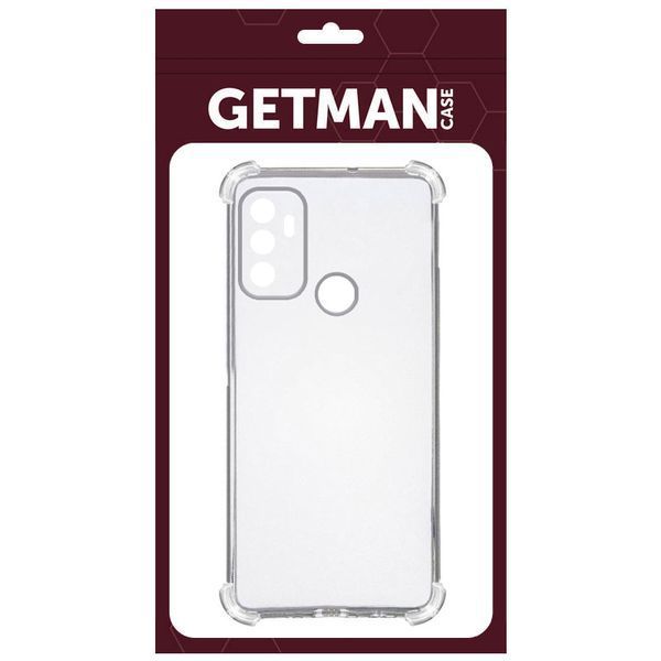 TPU чохол GETMAN Ease logo посилені кути Full Camera для Oppo A53 / A32 / A33 Безбарвний (прозорий) 295159 фото