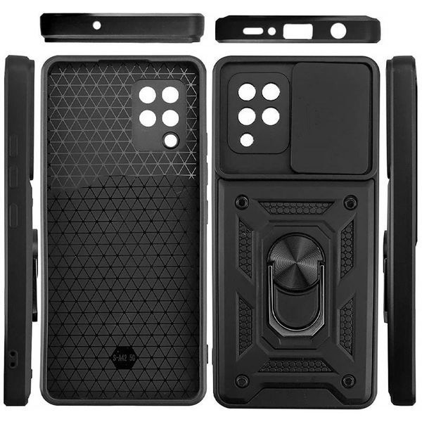 Чохол Ummi Camshield Serge Ring для Samsung Galaxy M33 5G Чорний 390729 фото
