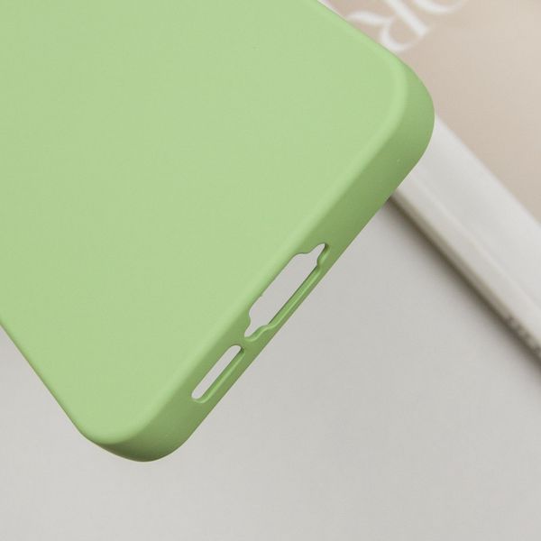 Чохол TPU GETMAN Liquid Silk Full Camera для Samsung Galaxy S23 FE Зелений / Pistachio 340649 фото