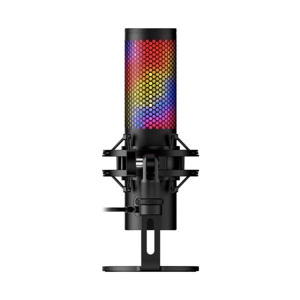 Мікрофон геймінговий HyperX QuadCast 2 S, Omni/Uni/Bi, USB-A, 3м, NGenuity, RGB, чорний (9A273AA) 367010 фото